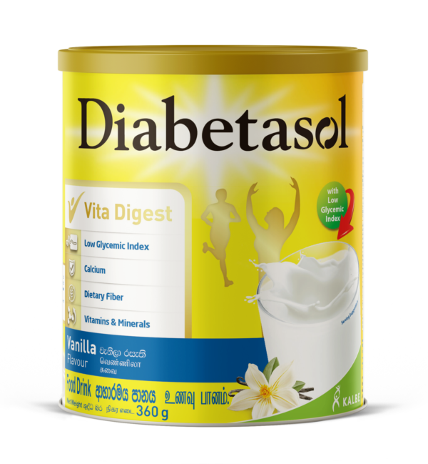 Diabetasol (Vanilla flavour) Tin 