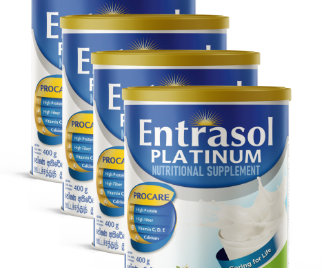 Vanilla Entrasol 400g Tin x 4